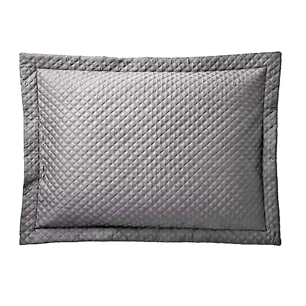 Ralph Lauren $370 Quilted Argyle Luxury King Shams 20X36